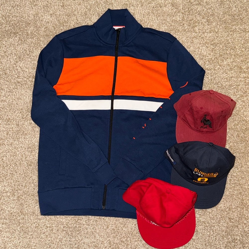 Calvin Klein Men’s Crewneck Jacket +Free gifts (USED)